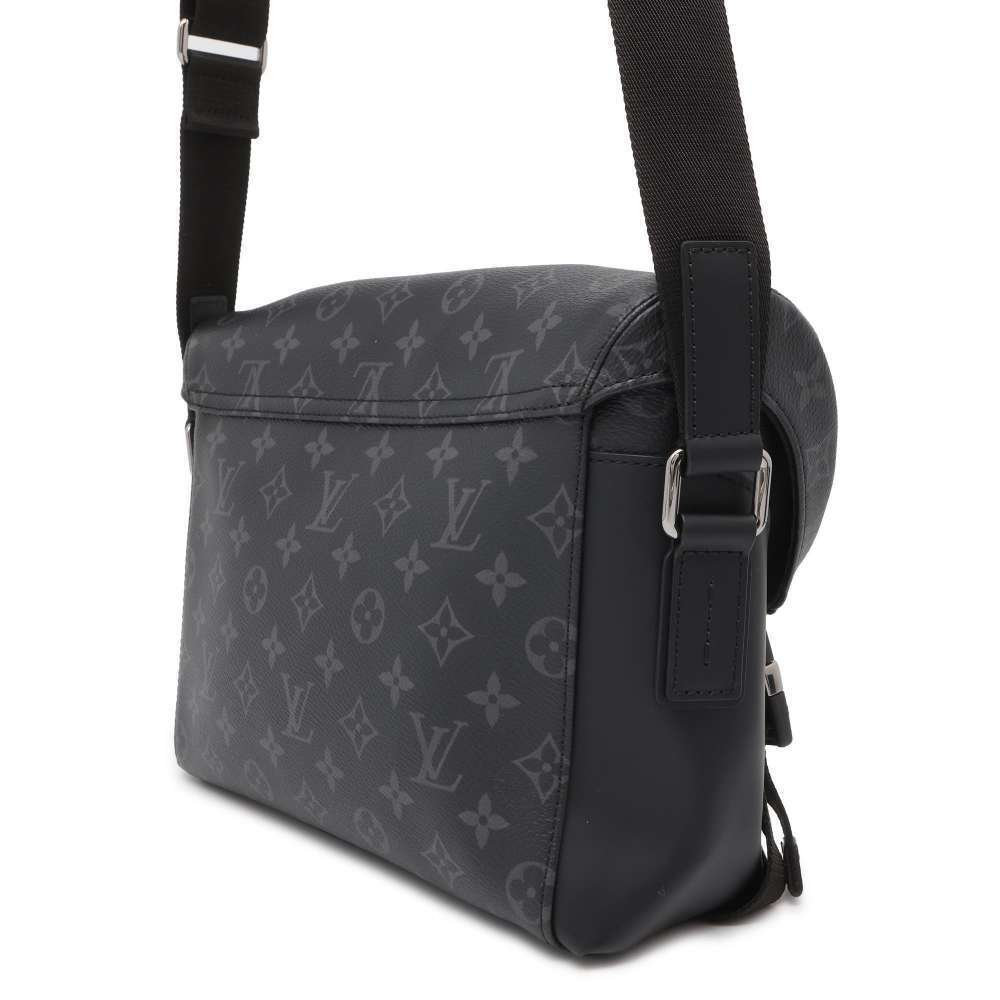 Louis Vuitton Bag Messenger Voyage Black Monogram Black Eclipse Shoulder